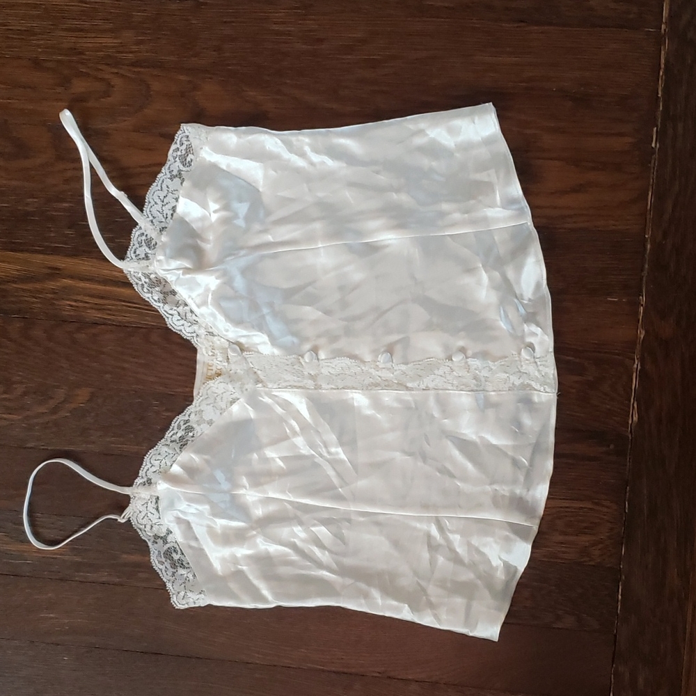 Vintage with tags victorias secret slip top